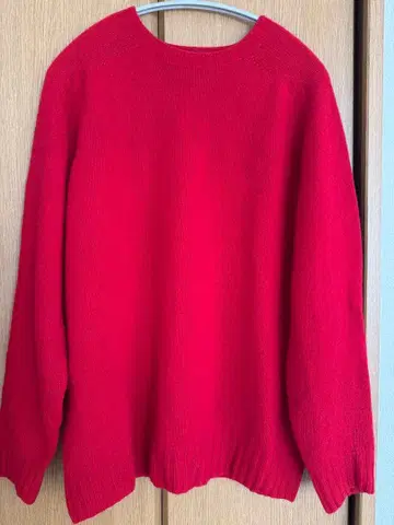 MORRIS&SONS 모리스앤선즈 니트 빨간색