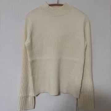 [초 새상품] 니트 뷔스티에 니트 아이보리