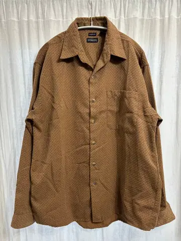 빈티지 셔츠 페이크 스웨이드 원단