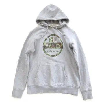 [ NEW ERA ] 속기모 풀오버 후드티 그레이 size L