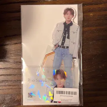 스즈키 료 아크릴 스탠드 회원증풍 카드 포함