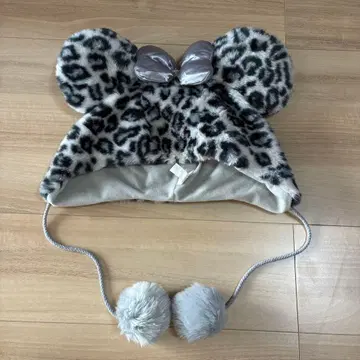 도쿄 디즈니 리조트 레오파드 무늬 미키 모자