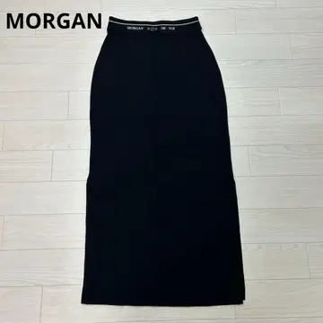 MORGAN 모건 양쪽 사이드 슬릿 롱 스커트