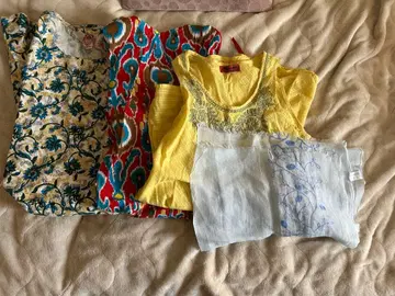 마라이카 계열 원피스 3점 + 스톨 묶음 판매