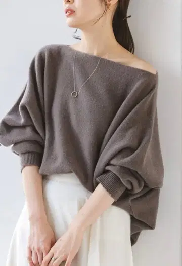 [ NOBLE ] 파인 울 돌먼 풀오버