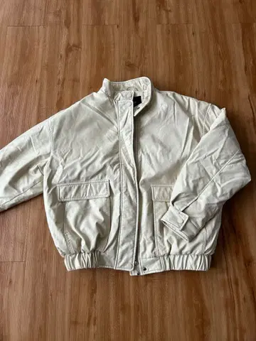 녹차 노크차 Bonheur 화이트 점퍼