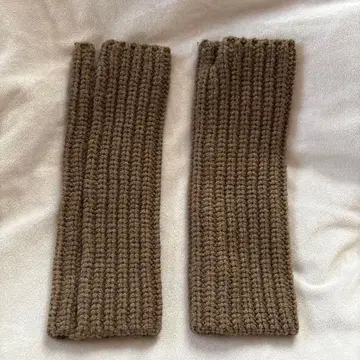 HYKE 100% 울 암커버 브라운