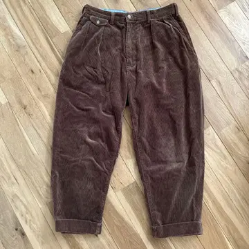 빔즈플러스 2 플리츠 팬츠 코듀로이