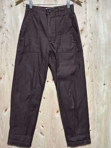 THE SHINZONE 베이커 팬츠 32(S) 브라운 새상품급