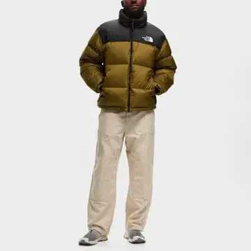 The North Face 다운 자켓 올리브/블랙
