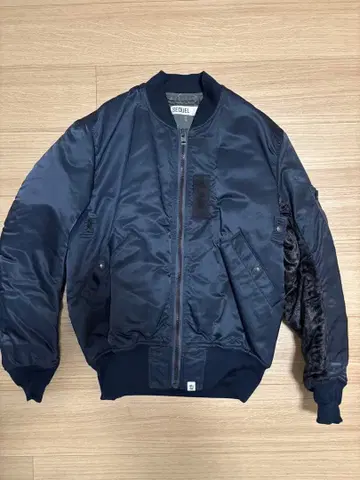 sequel MA-1 자켓 네이비 M