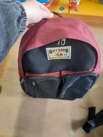 OUTDOOR SPORTS 숄더백 빨검