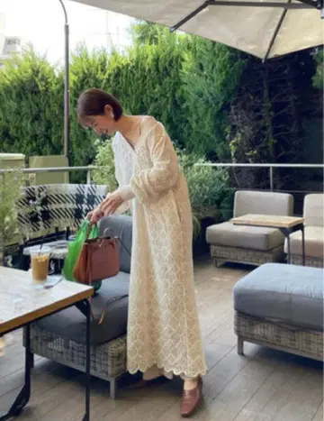 CLANE VINTAGE LACE LOOSE ONE PIECE