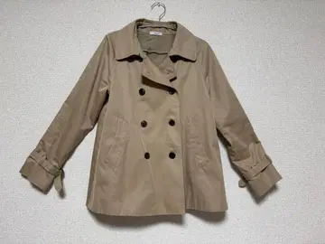 IENA 베이지 트렌치코트 코튼 100%