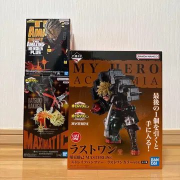 나의 히어로 아카데미아 바쿠고 카츠키 피규어 3체 세트