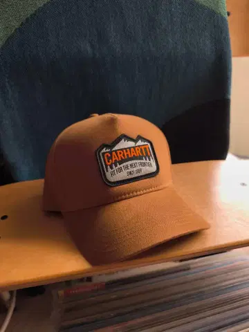 Carhartt 레어 캡 브라운