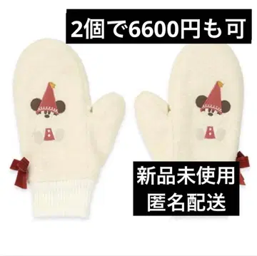 리루린린 미튼 장갑 디즈니 크리스마스 2025