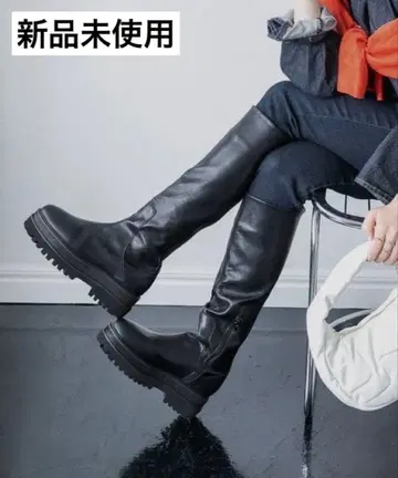 [ 미사용 새상품 ] JEANASIS 비거 롱 부츠 LL