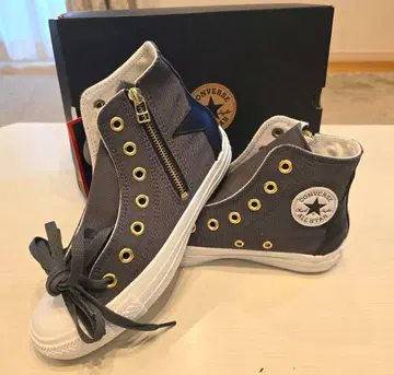 CONVERSE 하이컷 스니커즈 다크 그레이 22.5cm