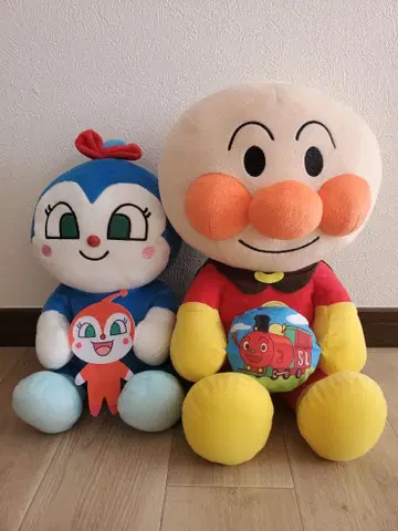 호빵맨과 코킨짱 봉제 인형