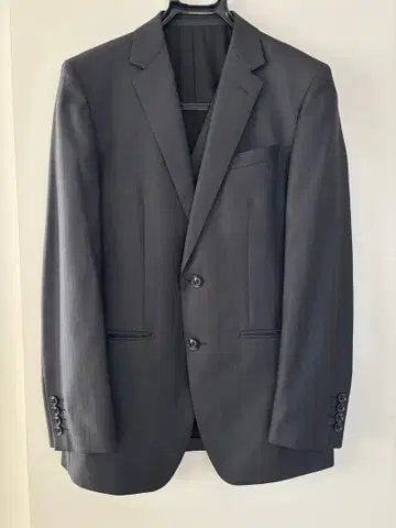 AOKI MAJI 스트라이프 수트 셋업 베스트