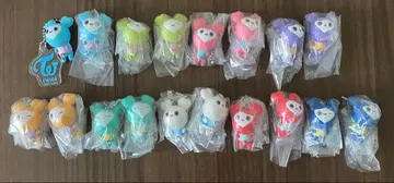 twice 가챠가챠 집게 연결 마스코트 컴플리트 세트