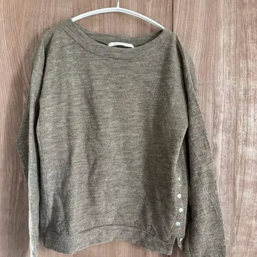 멜베이유아쉬 그레이지 긴팔 상의