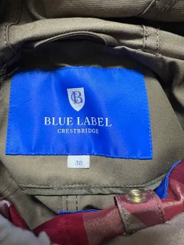 BLUE LABEL CRESTBRIDGE 롱 코트 38