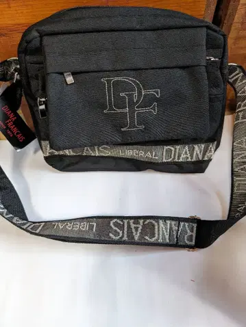 DIANA FRANCAIS 블랙 숄더백