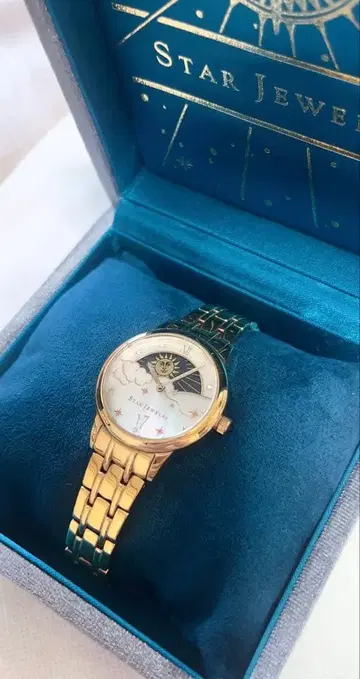 STAR JEWELRY 손목시계 2017 문페이즈 [ 한정품 ] 골드