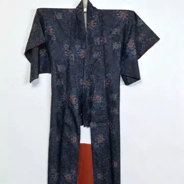 오시마 기모노  순수 실크