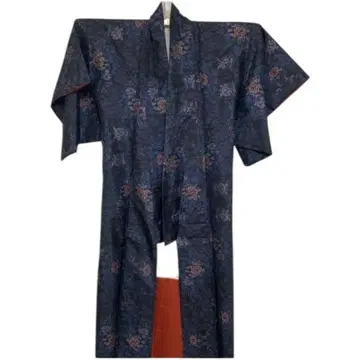 오시마 기모노  순수 실크