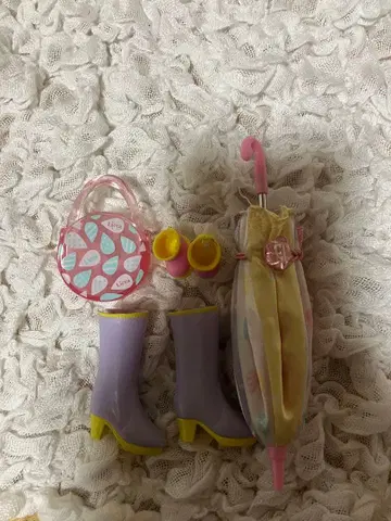 리카짱 잡화 세트 우비