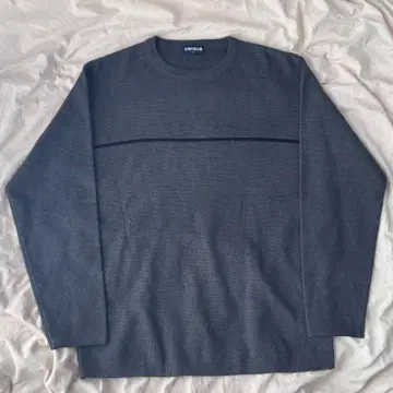 90's UNIQLO 유니클로 니트 아크릴 그레이 올드