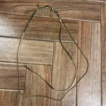 골드 도금 체인 목걸이 조정 가능