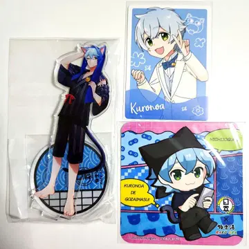 니치죠구미 극락탕 콜라보 크로노아 등신 아크릴 스탠드 코스터