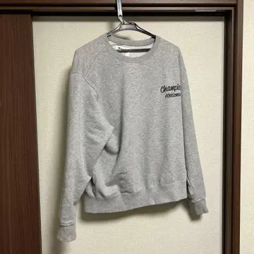 Champion 그레이 맨투맨 L 사이즈