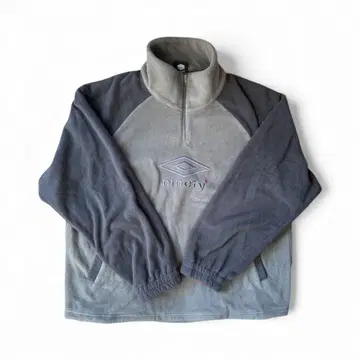 UMBRO 엄브로 9090 플리스 자켓 맨투맨 하프 지퍼