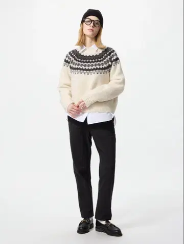 택 포함 새상품 UNIQLO 히트텍 이지 팬츠 블랙 M