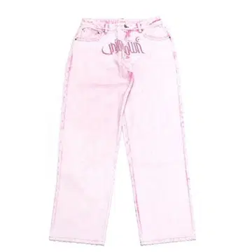 핑크 데님 팬츠 UNKNOWN