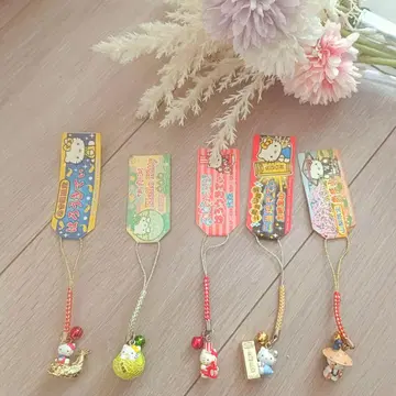 지역 한정 키티 헬로키티 스트랩 5개 세트