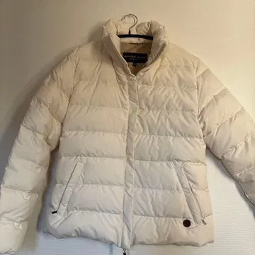 HUNTING WORLD 아이보리 다운 자켓 42