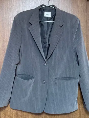 WHO'S WHO gallery 스트라이프 테일러드 자켓