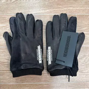 NEIGHBORHOOD 가죽 스웨이드 그로브 L 사이즈 장갑 택 포함