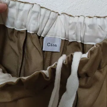 Cion 코튼 팬츠