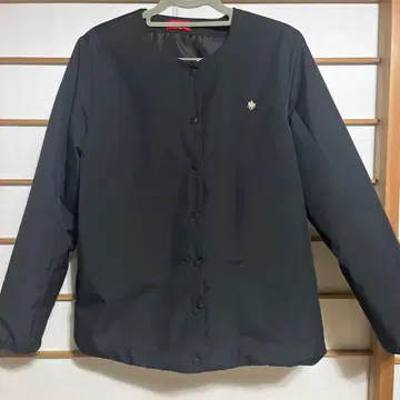 POLO. 블랙 다운 자켓 M