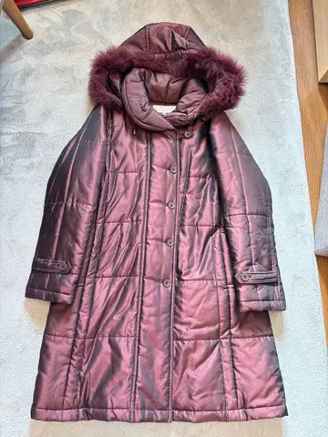 addenda 레나운 다운 코트 보르도