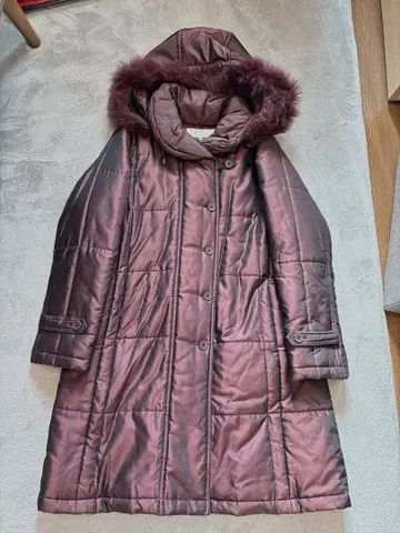 addenda 레나운 다운 코트 보르도