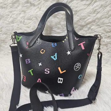 까스텔바작 토트백 버킷형 로고 가죽 2way