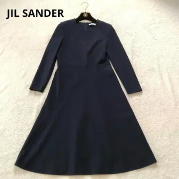 [ 새상품급 ] JIL SANDER 질 샌더 울 롱 원피스 포멀